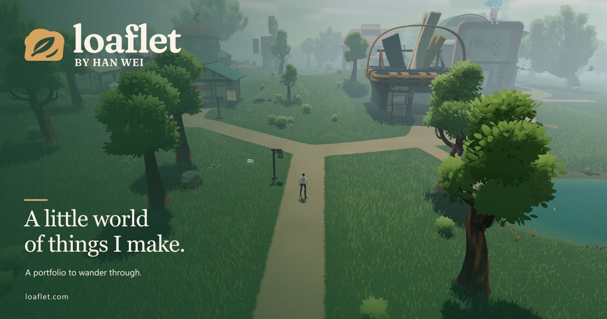 I tried to make a portfolio and accidentally made a browser game instead